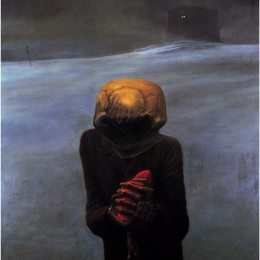 《无题》济斯瓦夫·贝克辛斯基(Zdzislaw Beksinski)高清作品欣赏