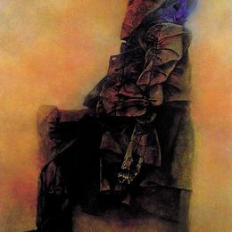 《无题》济斯瓦夫·贝克辛斯基(Zdzislaw Beksinski)高清作品欣赏