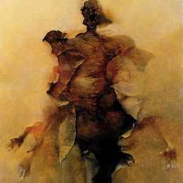 《无题》济斯瓦夫·贝克辛斯基(Zdzislaw Beksinski)高清作品欣赏