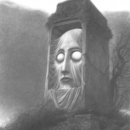 《无题》济斯瓦夫·贝克辛斯基(Zdzislaw Beksinski)高清作品欣赏