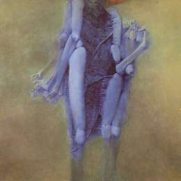 《无题》济斯瓦夫·贝克辛斯基(Zdzislaw Beksinski)高清作品欣赏