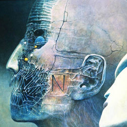 《无题》济斯瓦夫·贝克辛斯基(Zdzislaw Beksinski)高清作品欣赏