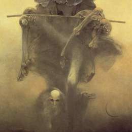 《无题》济斯瓦夫·贝克辛斯基(Zdzislaw Beksinski)高清作品欣赏