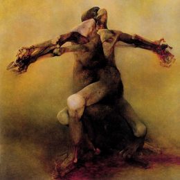 《无题》济斯瓦夫·贝克辛斯基(Zdzislaw Beksinski)高清作品欣赏