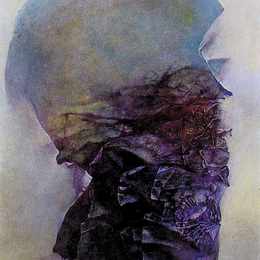 《无题》济斯瓦夫·贝克辛斯基(Zdzislaw Beksinski)高清作品欣赏