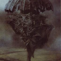 《无题》济斯瓦夫·贝克辛斯基(Zdzislaw Beksinski)高清作品欣赏