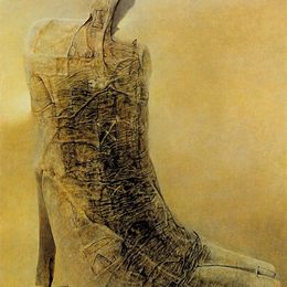 《无题》济斯瓦夫·贝克辛斯基(Zdzislaw Beksinski)高清作品欣赏