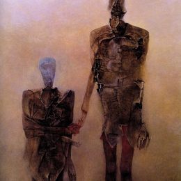 《无题》济斯瓦夫·贝克辛斯基(Zdzislaw Beksinski)高清作品欣赏