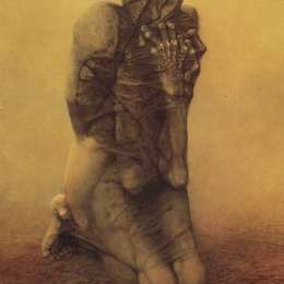 《无题》济斯瓦夫·贝克辛斯基(Zdzislaw Beksinski)高清作品欣赏