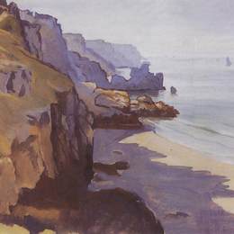 齐内达·塞莱布里阿库娃(Zinaida Serebriakova)高清作品:Brittany. Camaret.