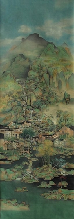 楠溪烟高图