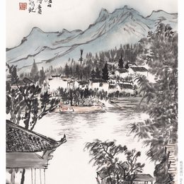 桃花潭渡口
