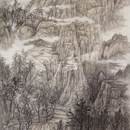 日暮远岫明