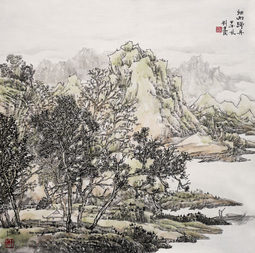 细雨归舟