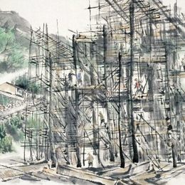 乌龙山中