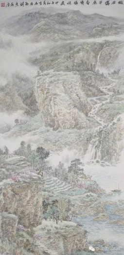 微雨霭芳原