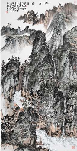 峡江行舟