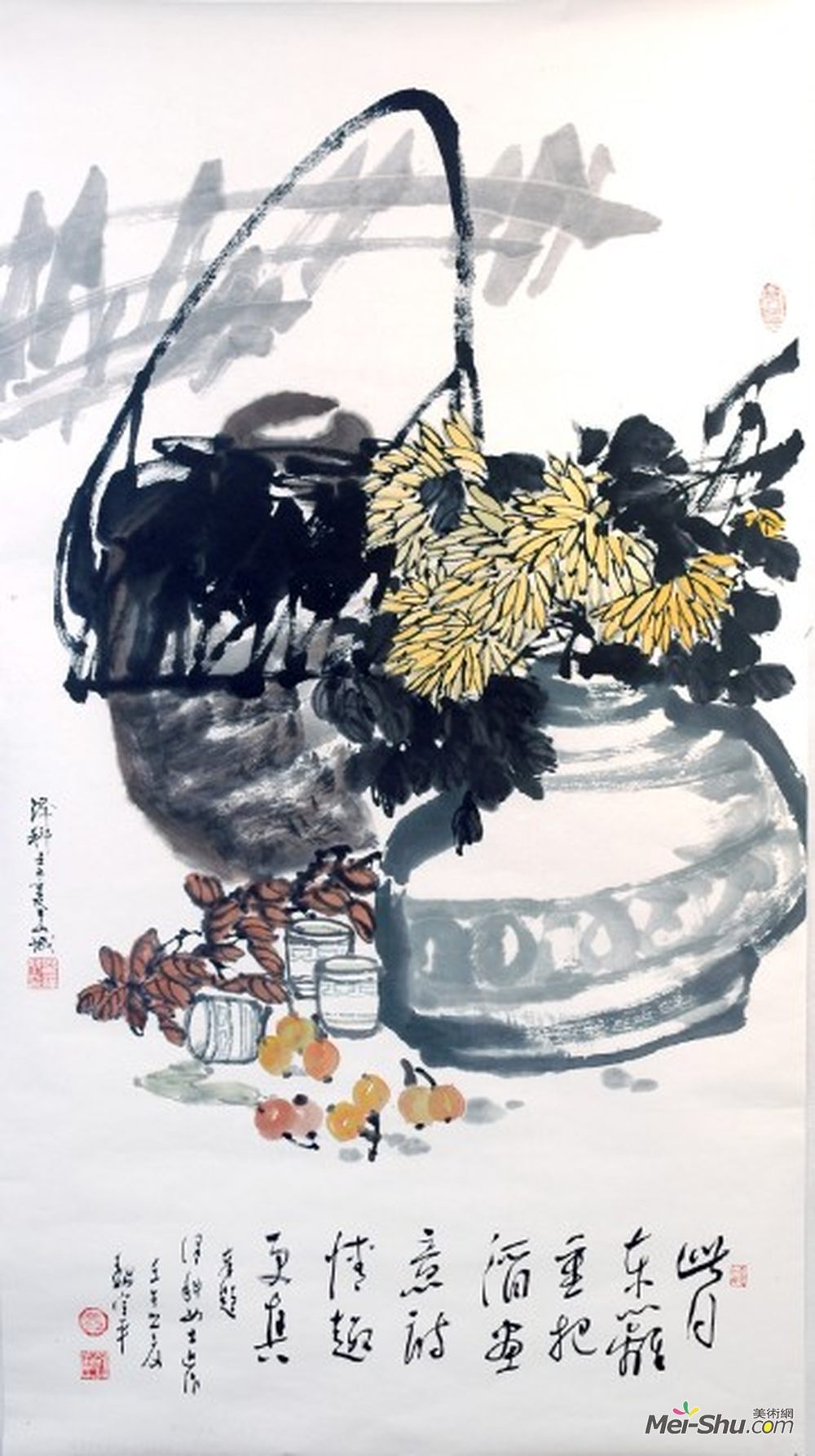 东篱把酒黄昏后
