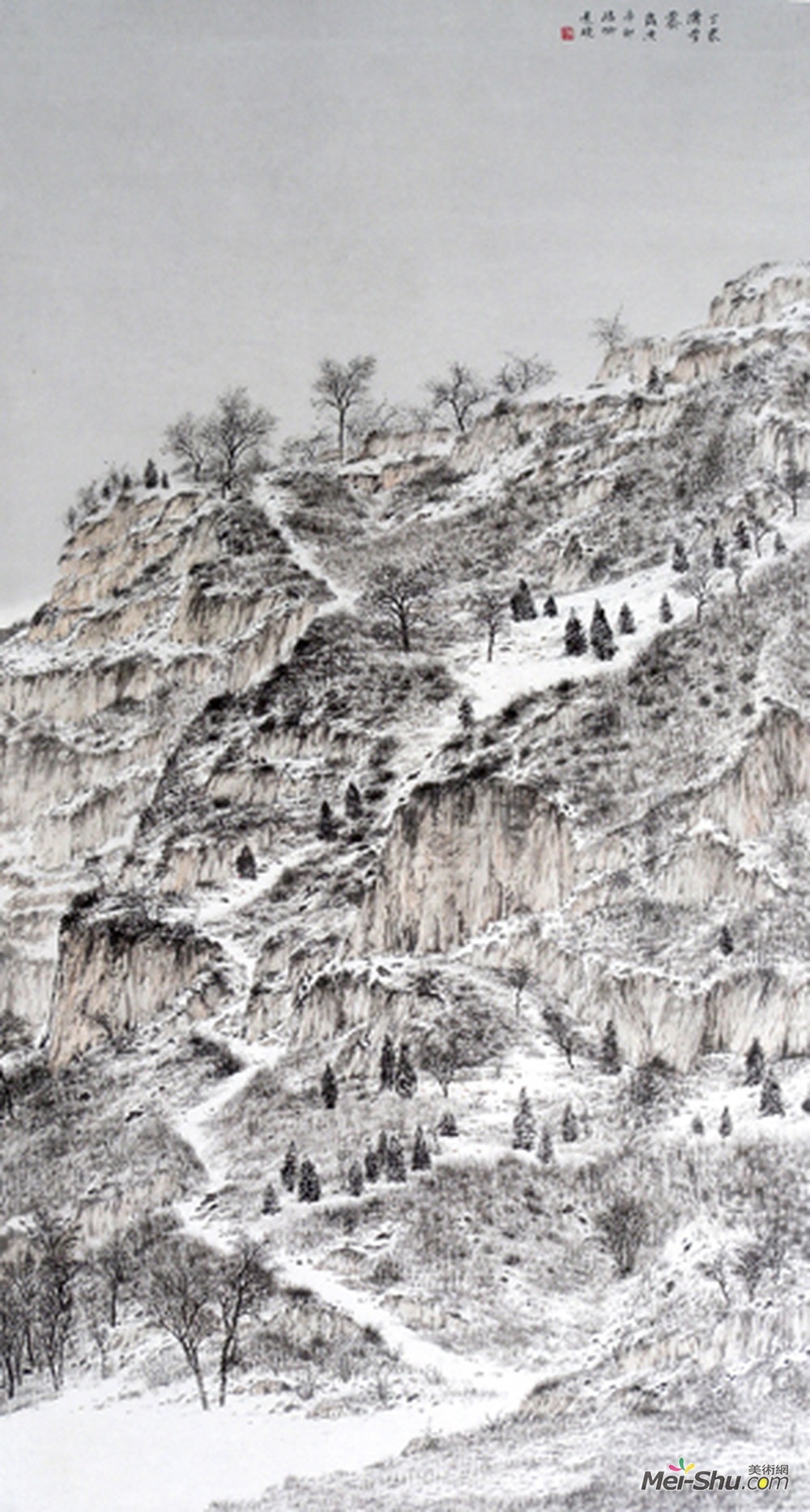 丁家沟雪霁