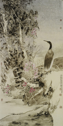 《春山暖翠图》