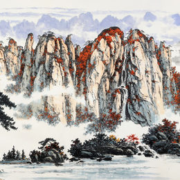 云湧高旷万木丹