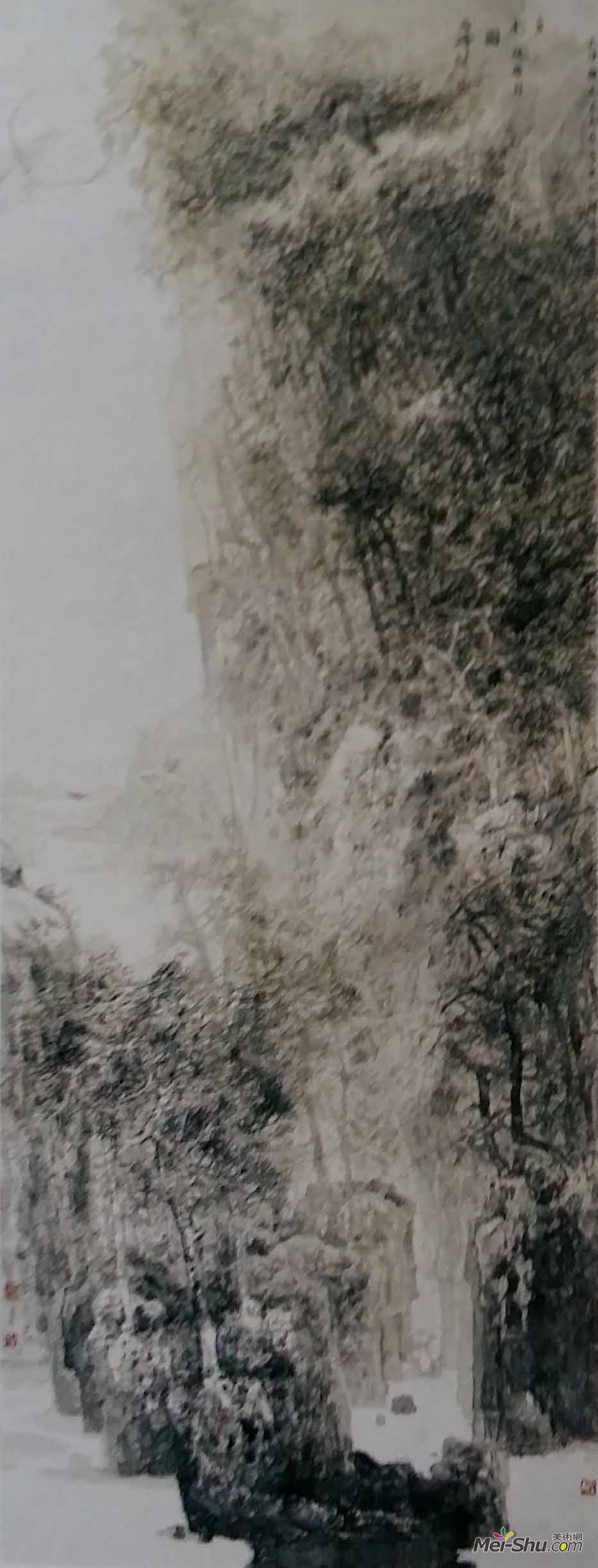 《松风拂月》