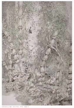 《生命力系列之六—抱根》