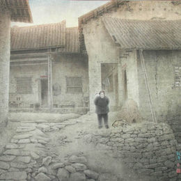 《庭院余晖》
