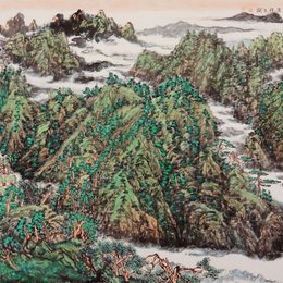 万壑千岩锁翠烟