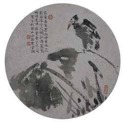 张星斗花鸟画作品