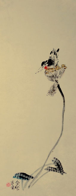 《秋塘意趣》