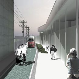 《城市视窗-铁路上下3》周明昱作品