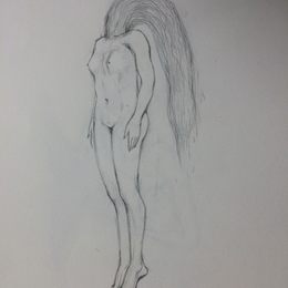 《觅光而行手稿4》王小琛作品