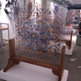 《藻井-5》冯琦作品