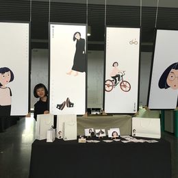 《展览现场》李丽华作品