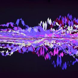 《VISUALMUSIC-电子音乐视觉化互动系统协同创新项目(-胡广鹏-6)》胡广鹏作品