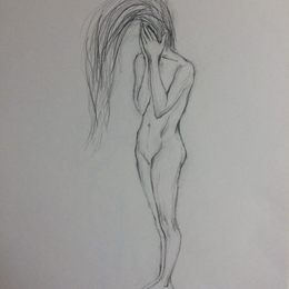 《觅光而行手稿1》王小琛作品