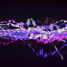 《VISUALMUSIC-电子音乐视觉化互动系统协同创新项目(-胡广鹏-5)》胡广鹏作品