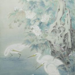 《曲池何澹淡》陈静作品