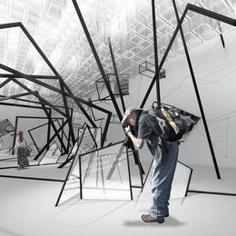 《微·筑—城市微空间主题馆概念设计(-效果图-吴伊娜-3)》吴伊娜作品