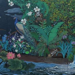 《谧夜•夏》钟思琪作品
