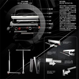 《E TRICICLO都市便携式滑板车》李雨作品