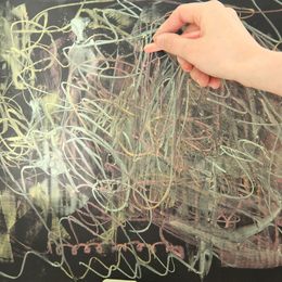 《画·声(制作过程 图4)》杜文平作品