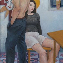 《圣父与圣母》吴姗姗作品