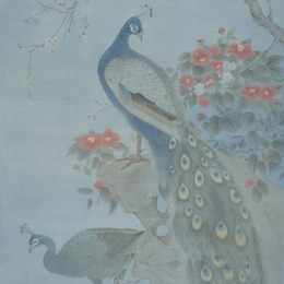 《翠羽幽静图》赵丽作品