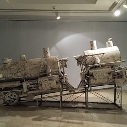 《一朵云(材质，铁，宽1m高2m长4m2014)》吴相闻作品