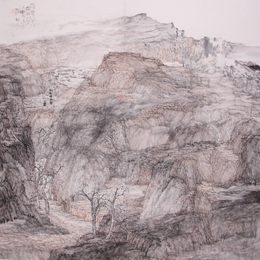 《残存系列—北邙苍苍》梁翰之作品