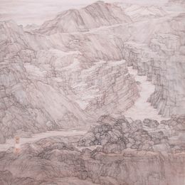 《残存系列—陇西遗韵》梁翰之作品