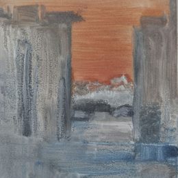 《流动的遐思系列13》文悦作品