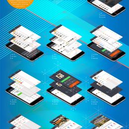 《界面层级分布》刘志明作品